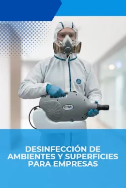 desinfeccion de ambientes y superficies para empresas